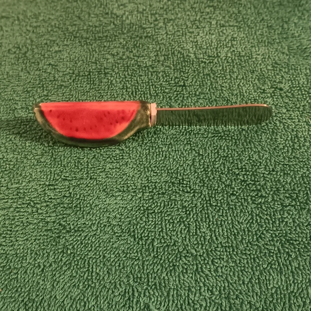 Vintage Butter Jam Cheese Charcuterie Knife Spreader Watermelon